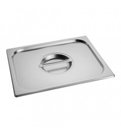 Couvercle inox GN1/2 fermé